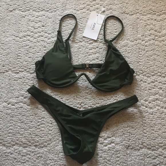 plunge wire bikini